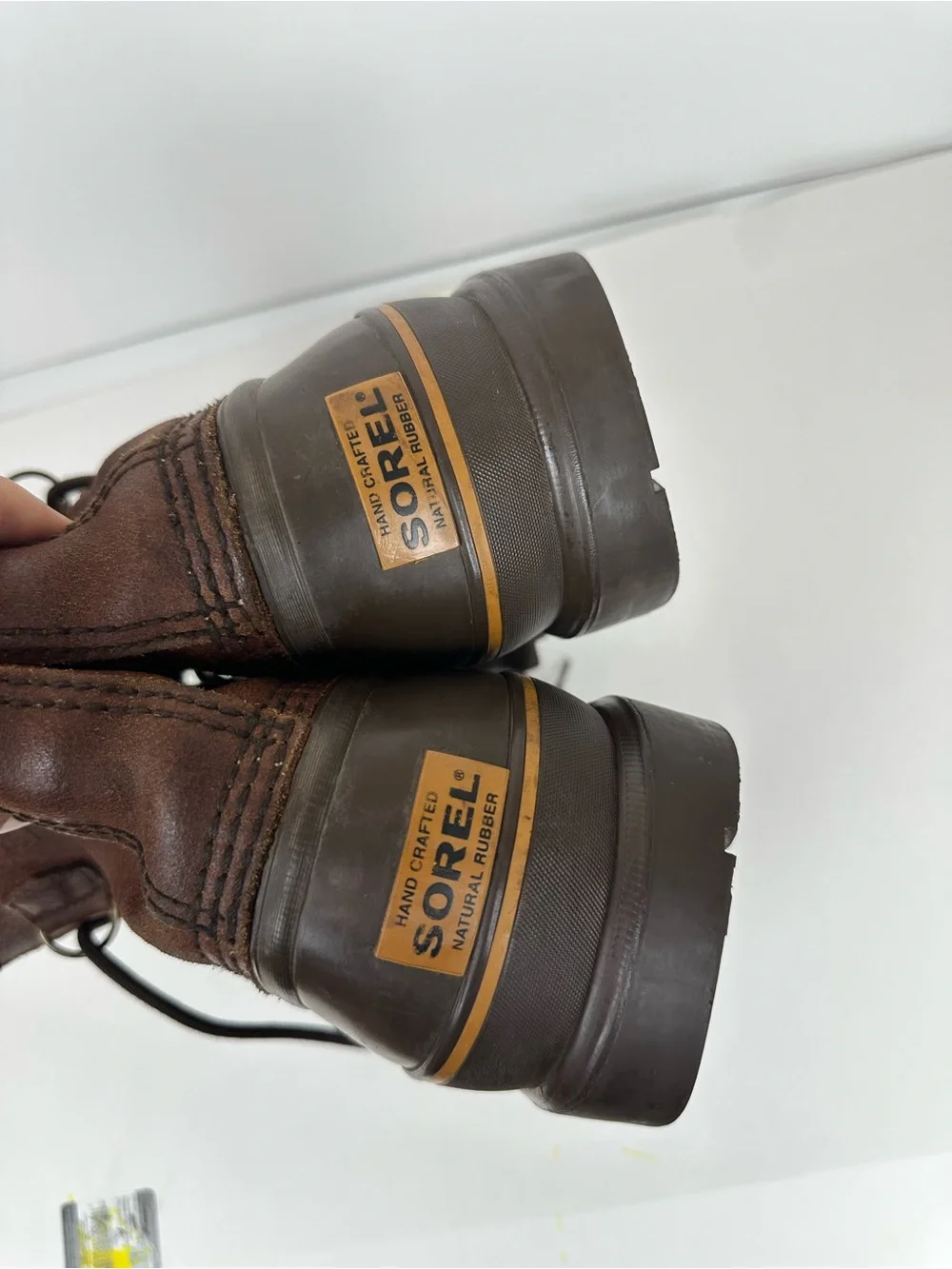 Sorel Kananaskis II Men’s Size 9.0 Brown Leather Insulated Snow Boots LM1002-200
